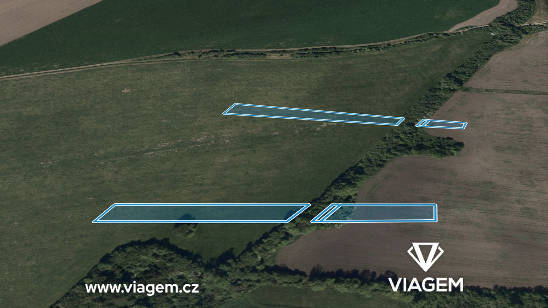 Prodej pole 2 518 m² – fotografie 2