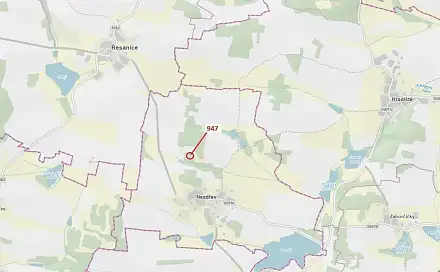 Dražba lesa 126 m², Nezdřev