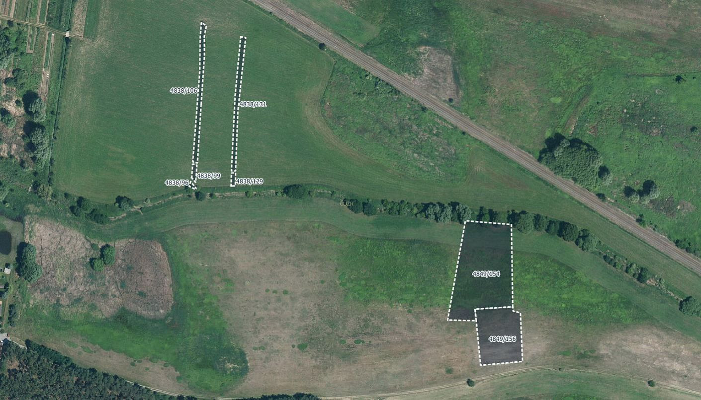 Prodej pole 4 258 m²