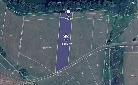 Prodej louky 5 050 m², Oselce, okres Plzeň-Jih