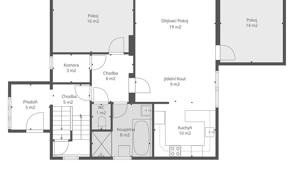 Prodej domu 365 m² s pozemkem 744 m², Praha – náhled fotky 36