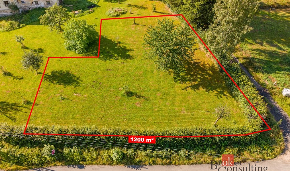 Prodej stavebního pozemku 1 200 m², Bílý Potok – náhled fotky 2