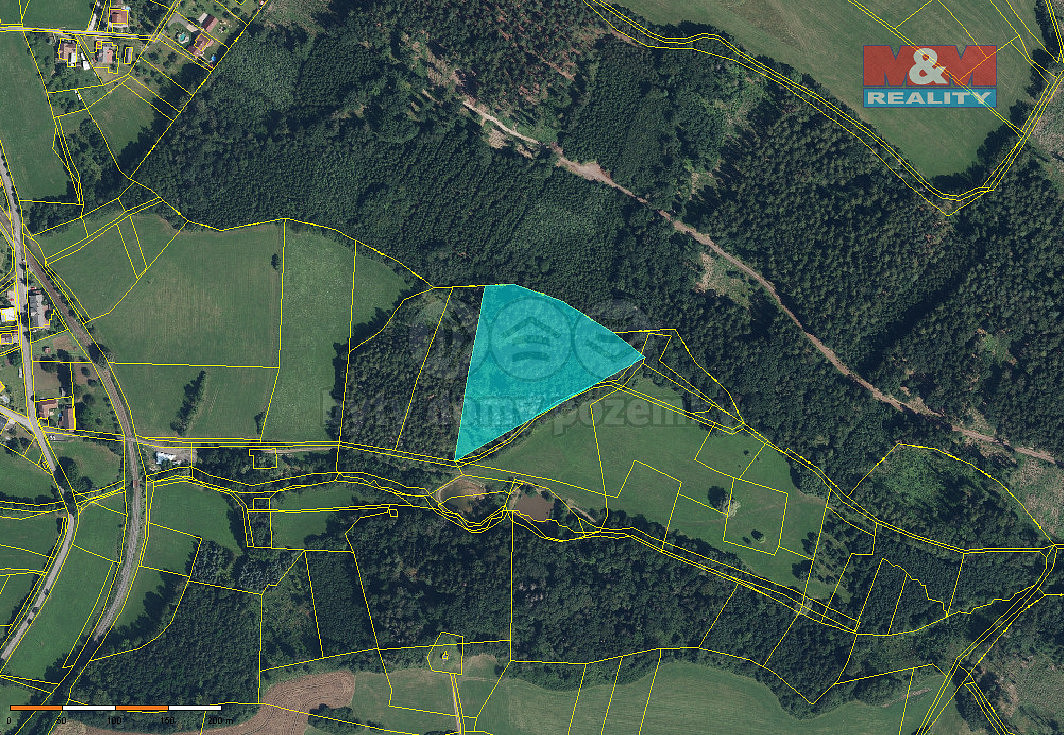 Prodej lesa 15 253 m²