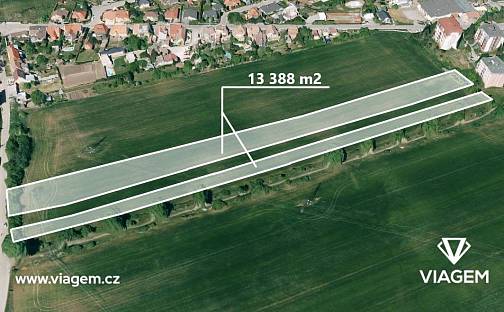 Prodej stavebního pozemku 2 868 m², Břeclav