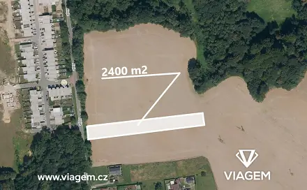 Prodej pole 2 400 m², Ostrava