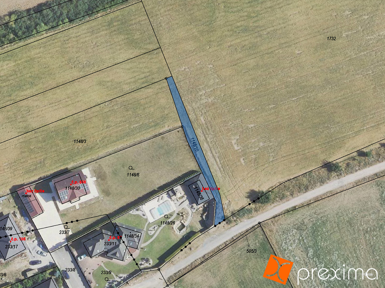 Prodej pozemku 46 m²