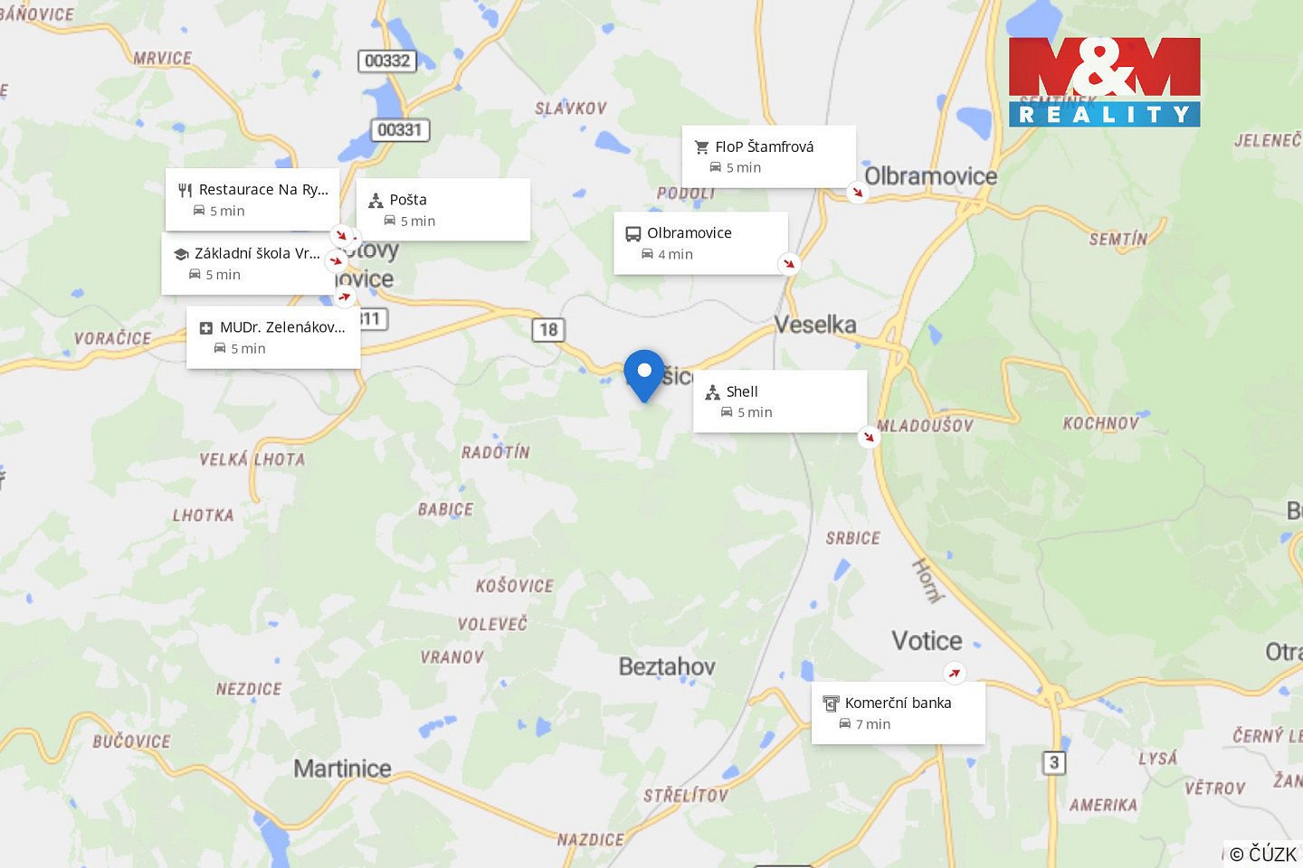 Prodej stavebního pozemku 1 581 m² – další