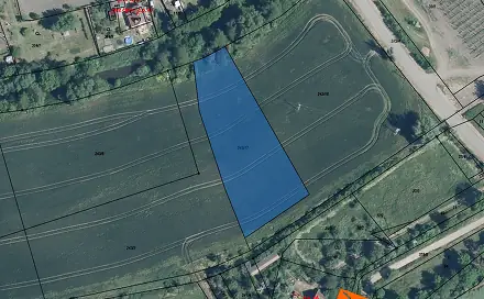 Prodej pole 1 001 m², Nové Sedlo, okres Louny