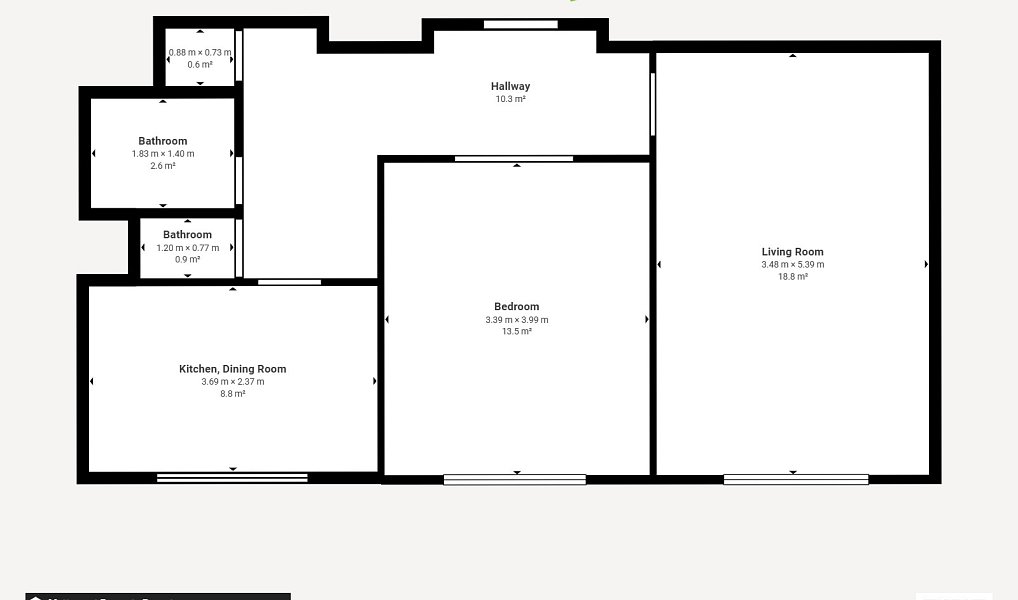Pronájem bytu 2+1 60 m², Most – náhled fotky 10