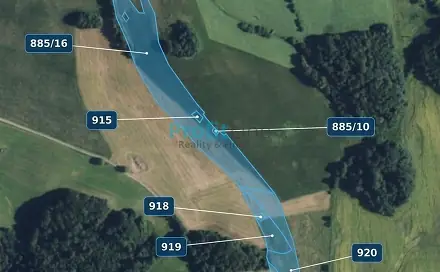 Prodej pozemku 47 059 m², Jedlí, okres Šumperk