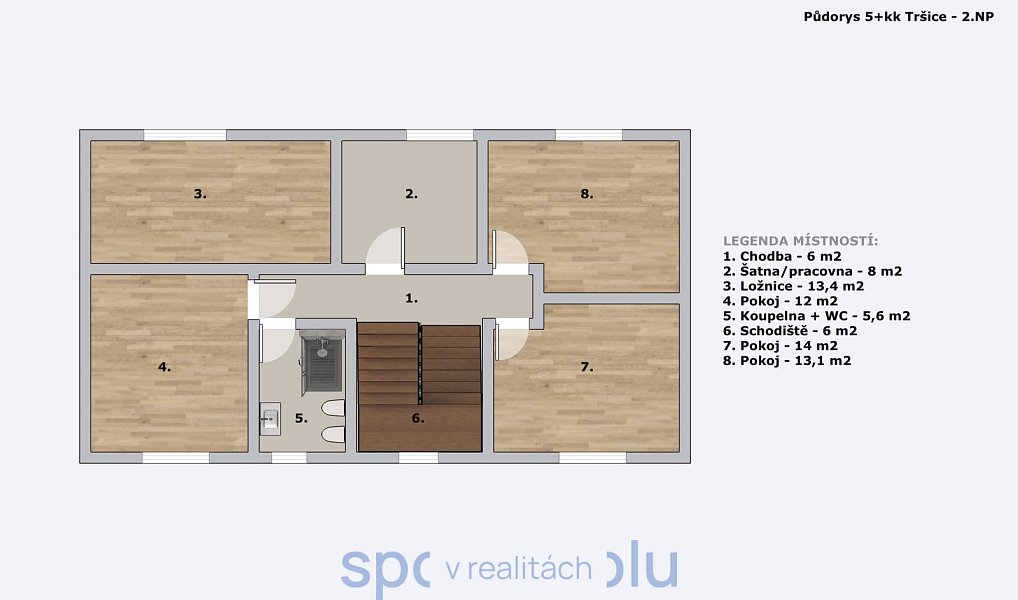 Prodej domu 148 m² s pozemkem 214 m², Tršice – náhled fotky 13