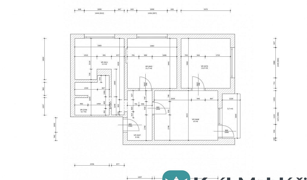 Prodej bytu 3+1 64 m², Bílina – náhled fotky 11