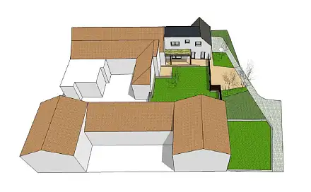 Prodej stavebního pozemku 388 m², Lažánky, okres Brno-venkov