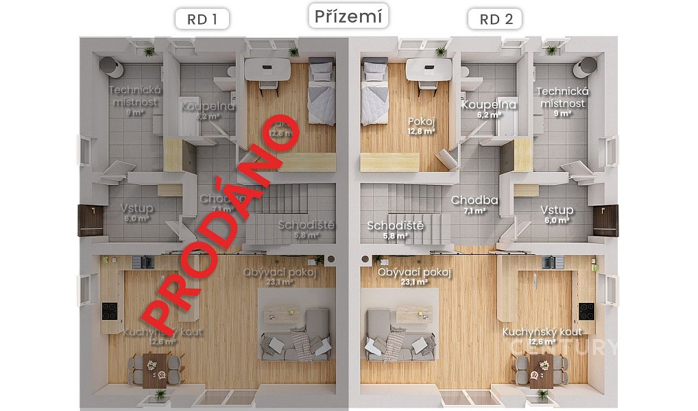 Prodej domu 161 m² s pozemkem 413 m², Homole – náhled fotky 31