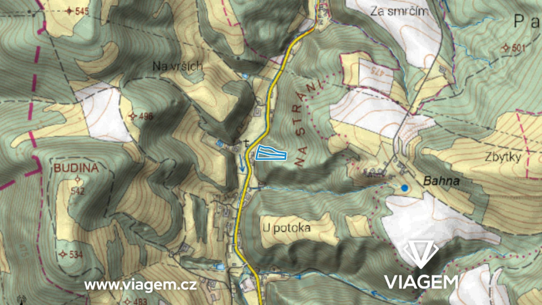 Prodej lesa 5 139 m²