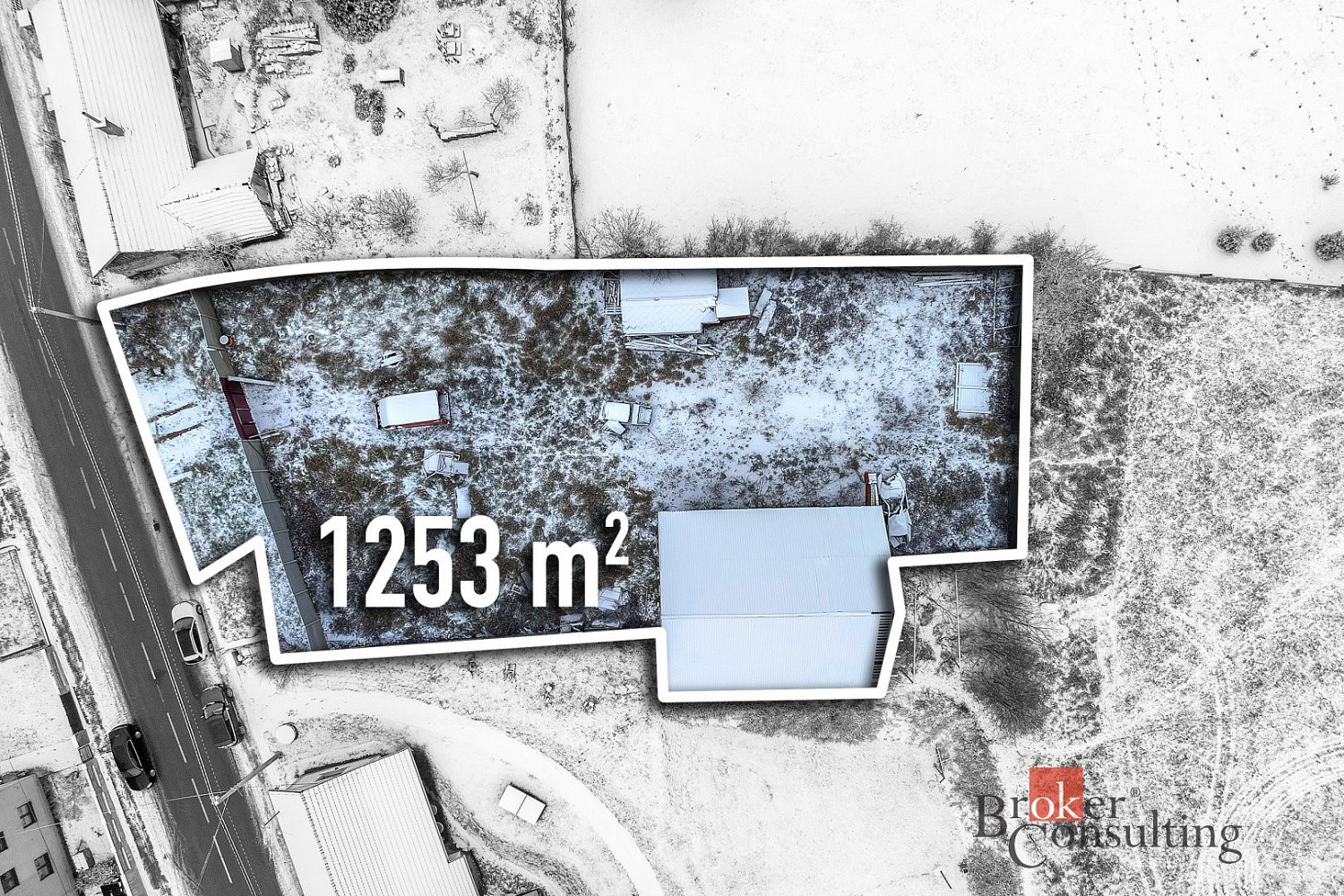 Prodej stavebního pozemku 1 253 m²