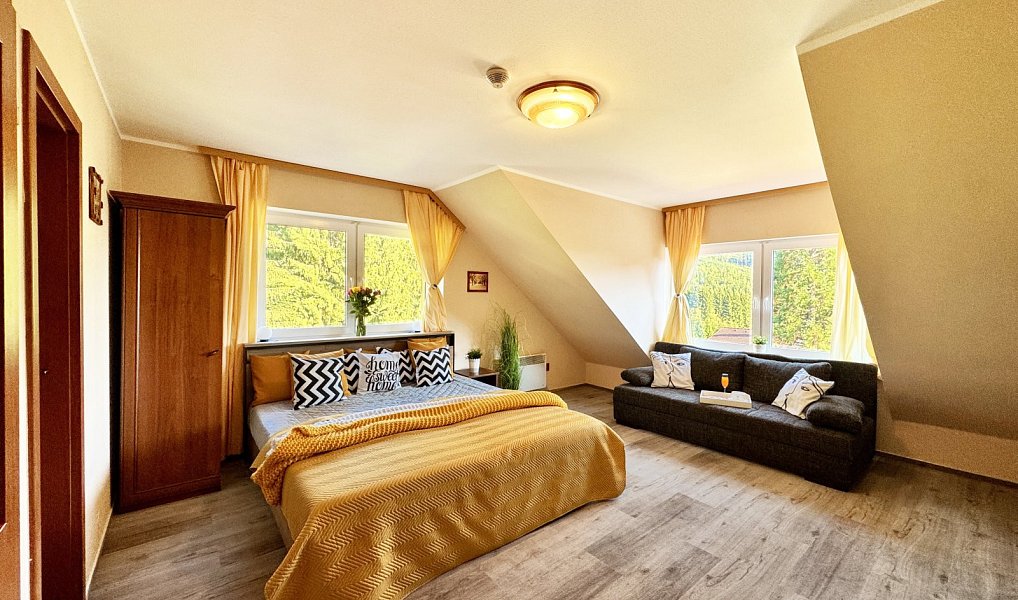 Prodej ubytovacího objektu 454 m², Kubova Huť – náhled fotky 16