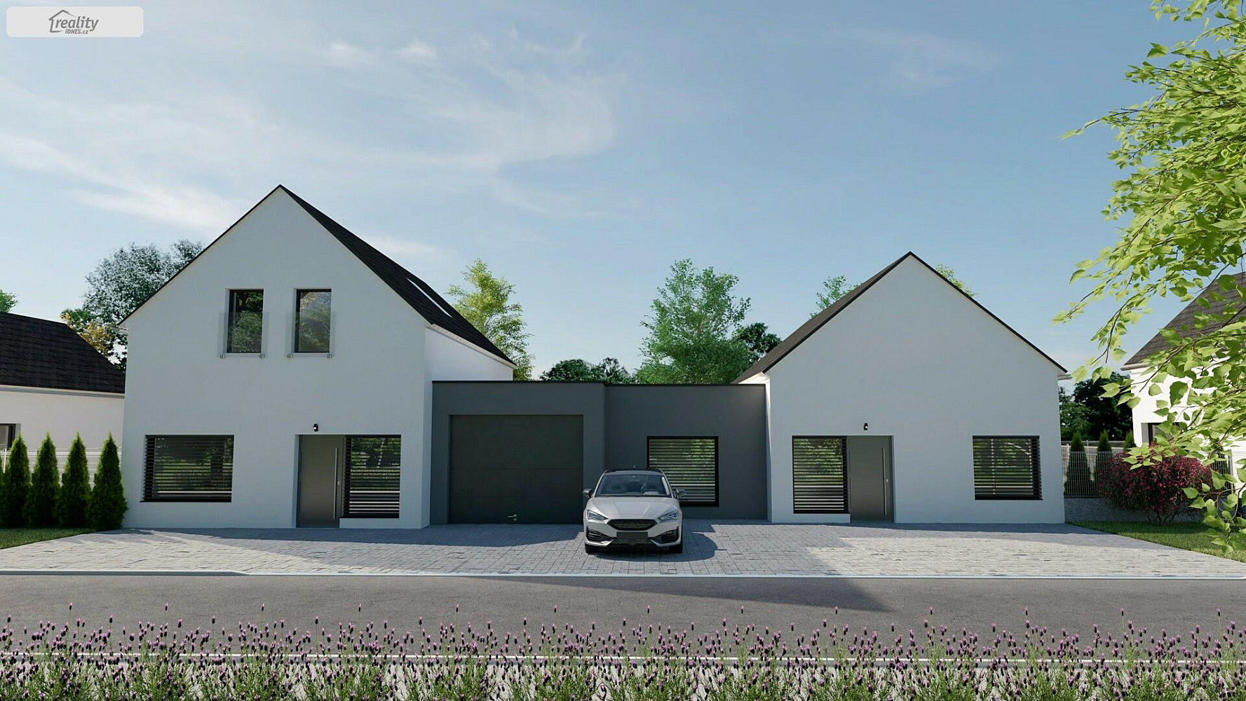 4+kk House in Slaný, Dolín - View 2