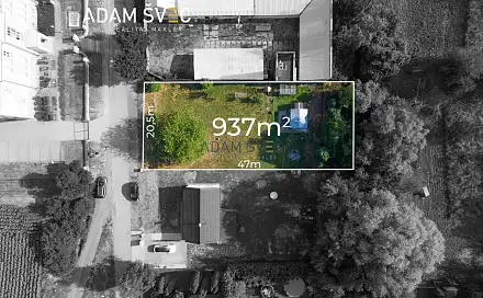 Prodej stavebního pozemku 937 m², Tršice, okres Olomouc