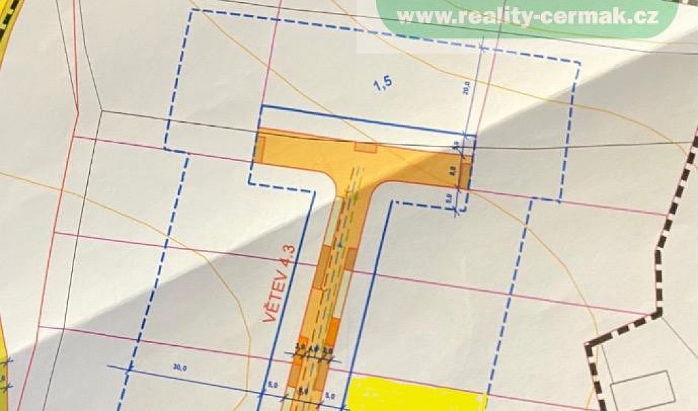 Prodej stavebního pozemku 1 000 m², Domažlice – náhled fotky 3