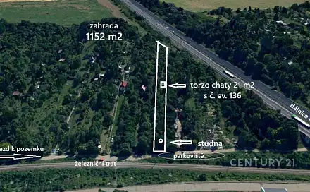 Prodej chaty/chalupy 20 m² s pozemkem 1 131 m², Brno - Brněnské Ivanovice