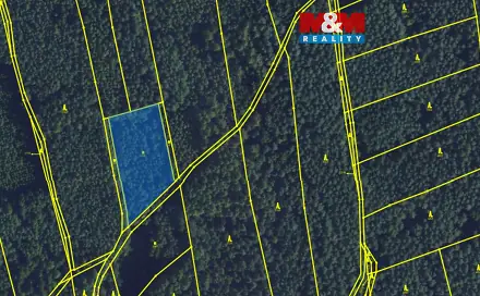Prodej zahrady 3 937 m², Velké Opatovice - Brťov u Velkých Opatovic, okres Blansko