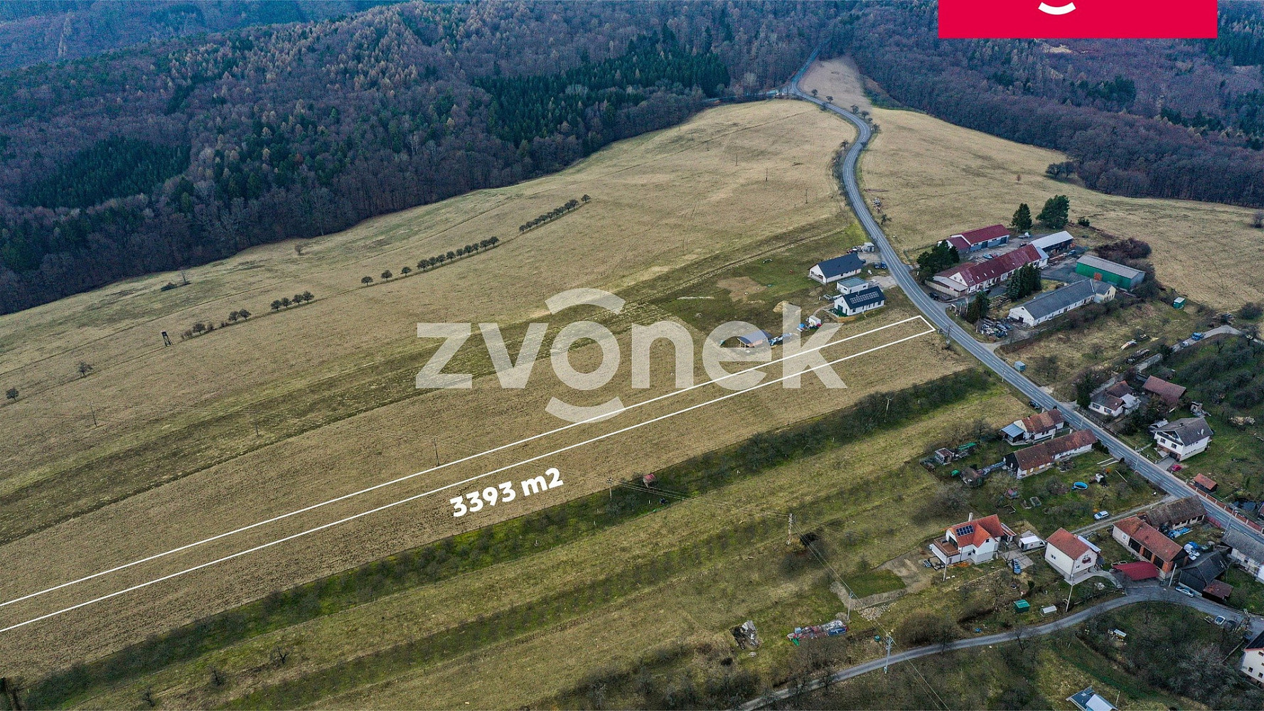 Prodej pole 3 393 m² – fotografie 4