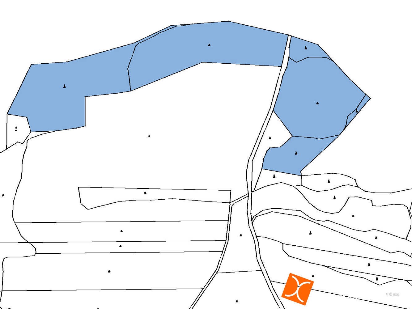 Prodej lesa 253 m² – pohled 2