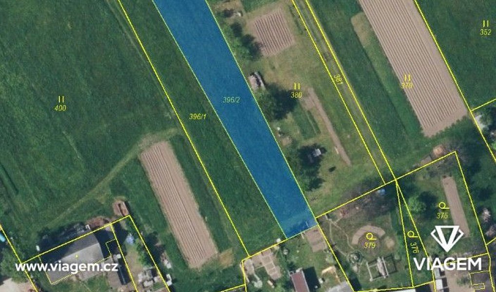Prodej zahrady 823 m², Velká Kraš – náhled fotky 3