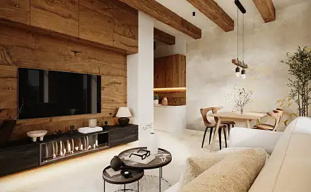Prodej bytu 1+kk 50 m², Hutisko-Solanec, okres Vsetín