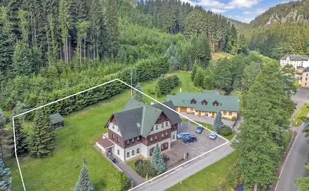 Prodej ubytovacího objektu 753 m², Střmenské podhradí, Teplice nad Metují, okres Náchod