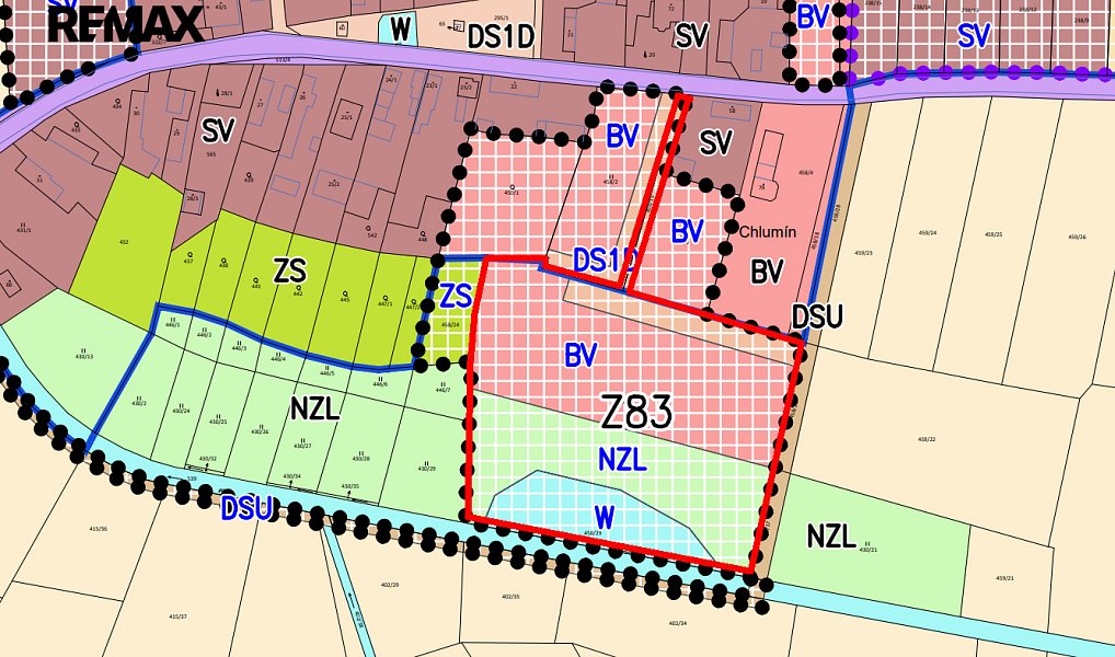 Prodej stavebního pozemku 12 402 m², Kněžmost – náhled fotky 7