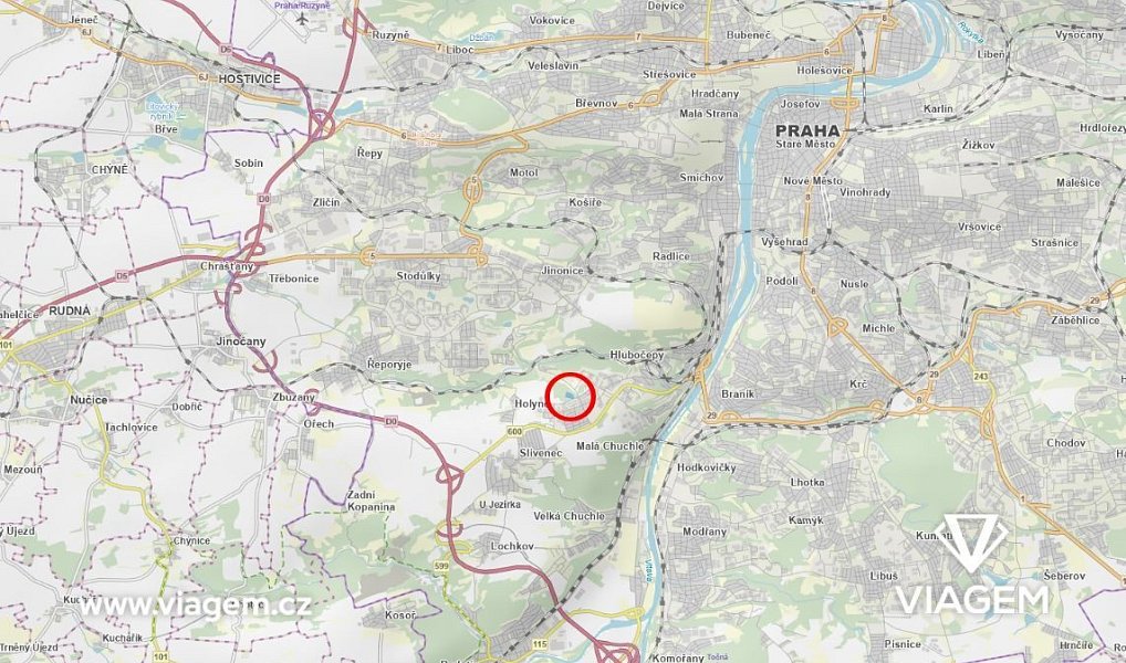 Prodej komerčního pozemku 12 894 m², Praha – fotka 1 z 5