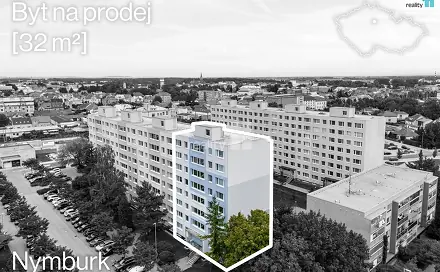 Prodej bytu 2+kk 32 m², Růžová, Nymburk