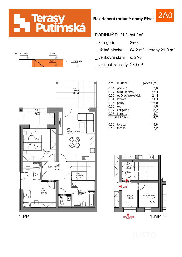 Prodej bytu 3+kk 84 m²