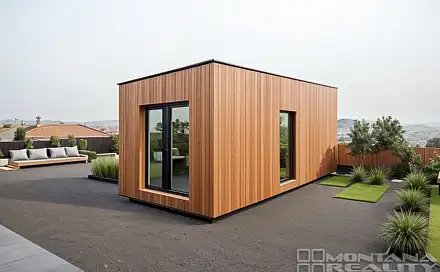 Novostavba celoročně obyvatelného Tiny house s loftem na spaní, Olomouc