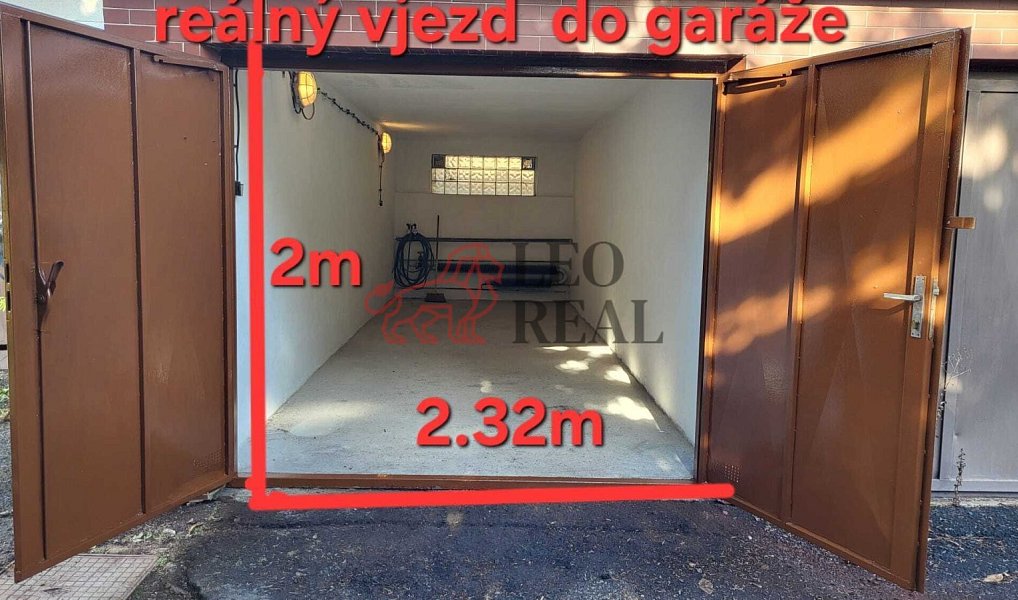 Pronájem vytápěné garáže 21 m2 Klíše + elektřina, Ústí nad Labem – náhled fotky 3
