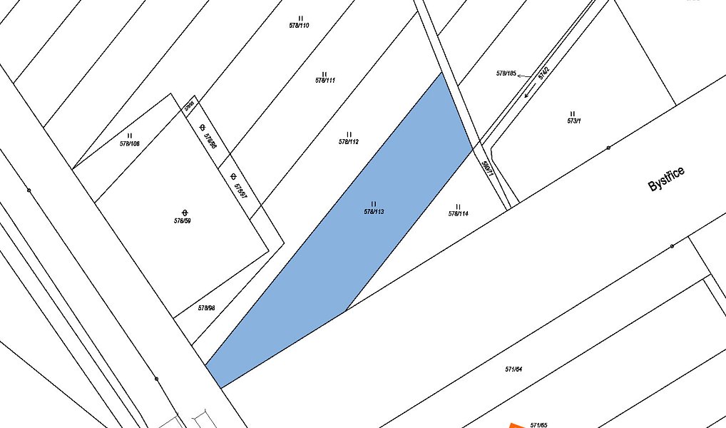 Prodej pozemku 484 m², Nové Město – náhled fotky 2