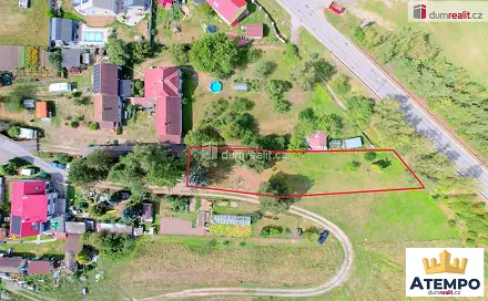 Prodej zahrady 1 126 m², Vitín, okres České Budějovice