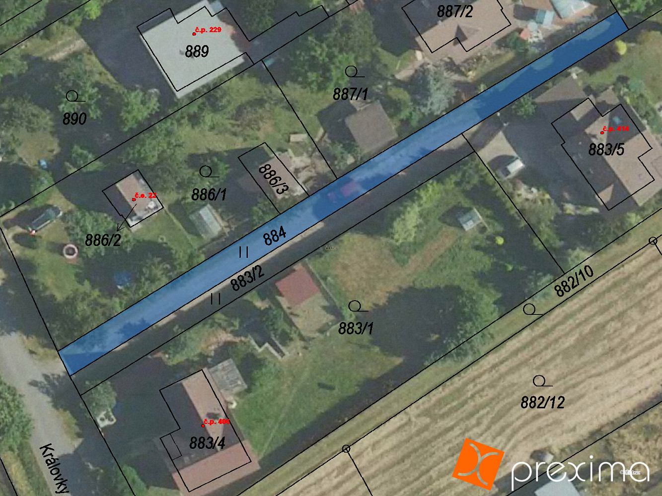 Prodej pozemku 103 m²
