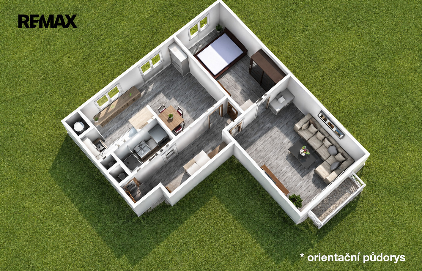 Pronájem bytu 3+kk 63 m² – další