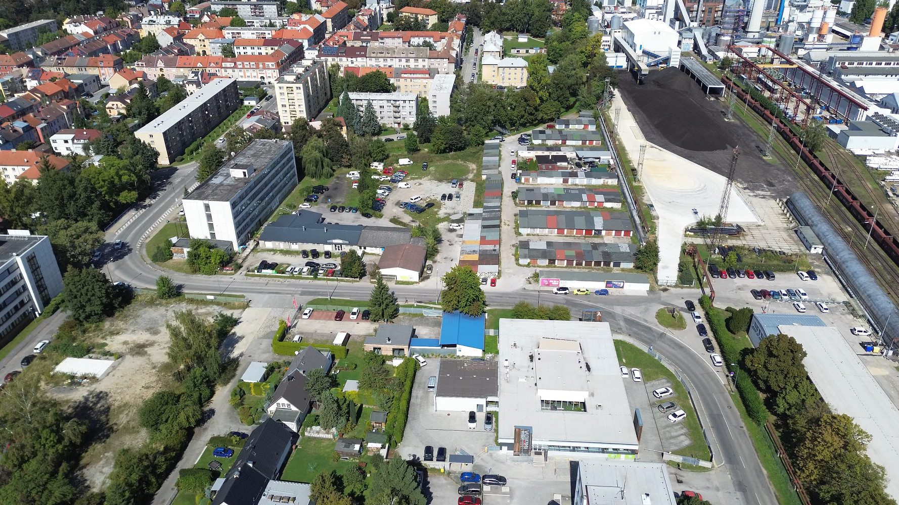 Prodej zděné garáže – ul. Čechova, České Budějovice. – pohled 6