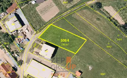 Prodej stavebního pozemku 730 m², Košíky, okres Uherské Hradiště