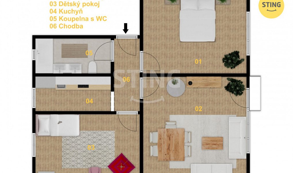 Prodej bytu 3+1 73 m², Frýdek-Místek – náhled fotky 15