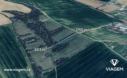 Prodej pole 506 m², Traplice, okres Uherské Hradiště