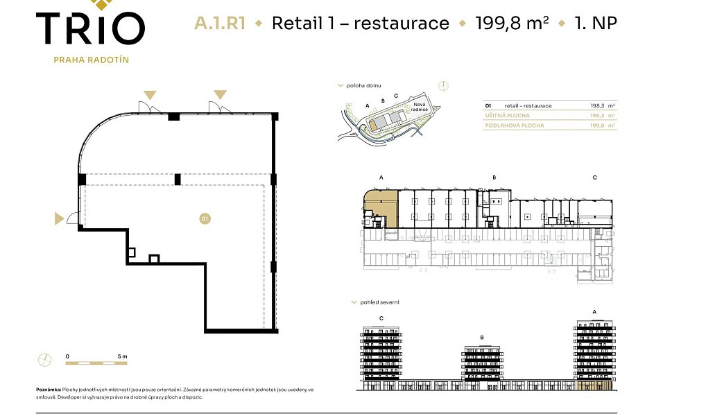 Prodej restaurace 200 m², Praha – náhled fotky 2
