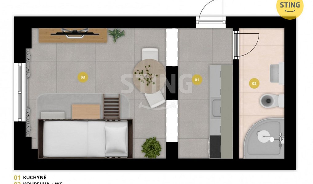 Prodej bytu 1+kk 37 m², Svitavy – náhled fotky 8