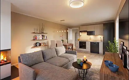 Prodej bytu 2+kk 53 m², Popovice, okres Uherské Hradiště
