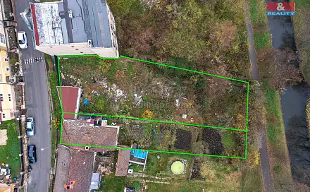 Prodej stavebního pozemku 1 155 m², Bílina, okres Teplice