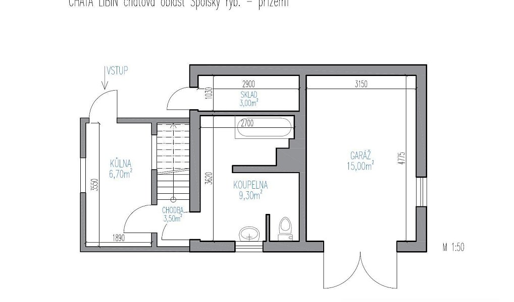 Prodej chaty/chalupy 38 m² s pozemkem 38 m², Libín – náhled fotky 20